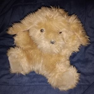 Vintage 1995 Happiness Always Puppy Dog Hand Puppet